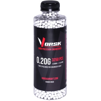 6mm Precision Airsoft BBs 3250R (STD - 0.20g)