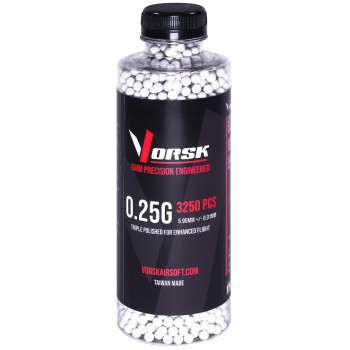 6mm Precision Airsoft BBs 3250R (STD - 0.25g) Standard