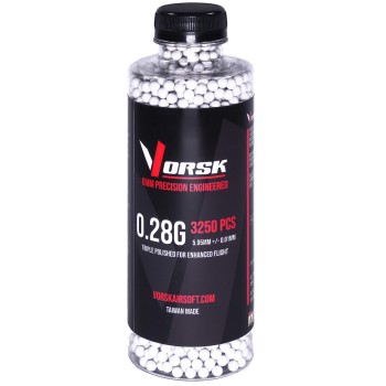 6mm Precision Airsoft BBs 3250R (STD - 0.28g) Standard