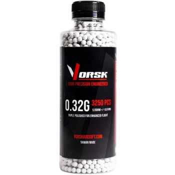 6mm Precision Airsoft BBs 3250R (STD - 0.32g) Standard