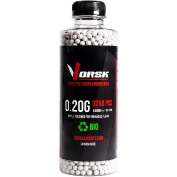 6mm Precision Airsoft BBs 3250R (BIO - 0.20g)