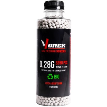 6mm Precision Airsoft BBs 3250R (BIO - 0.28g)