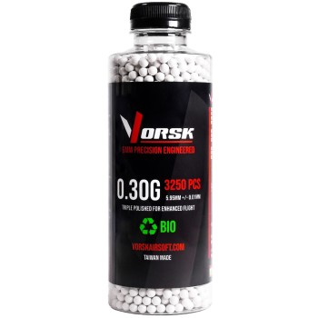 6mm Precision Airsoft BBs 3250R (BIO - 0.30g)