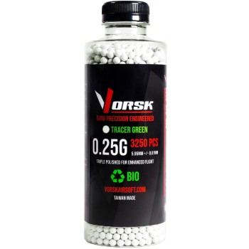 6mm Precision Airsoft BBs 3250R (BIO-TCR - 0.25g)