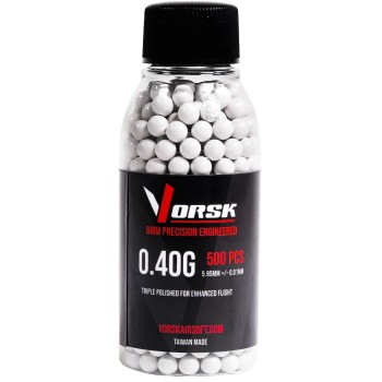 6mm Precision Airsoft BBs 500R (STD - 0.40g)