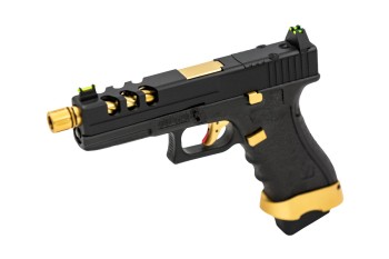 EU7-V GBB Pistol (Black) (Gold Match)