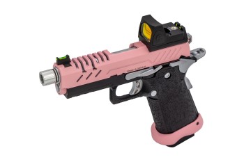Hi-Capa 3.8 Pro + RDS GBB Pistol (Pink|Black)