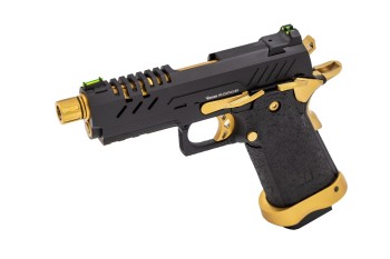 Hi-Capa 3.8 Pro GBB Pistol (Black) (Gold Match)