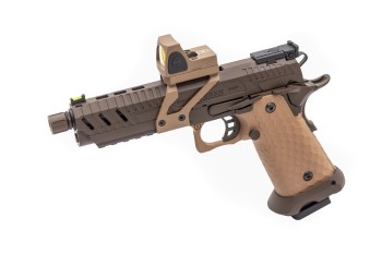 Hi-Capa CS Vengeance 5.1 + RDS GBB Pistol (Bronze|Tan)