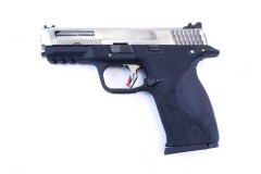 WE E Force Big Bird Vented Silver Slide and Silver Barrel