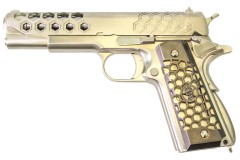 WE 1911 Hex Pistol - Silver