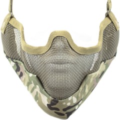 Mesh Lower Face Shield V2 Neck Protection (Camo)