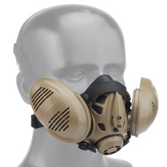NP Respirator Shield - Tan