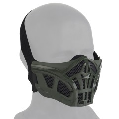 Mesh Lower Face Shield V7 (Green)