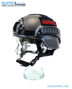 NP MICH 2000 Railed Helmet Black