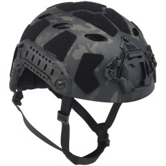 NP Fast Railed SF AIR Helmet - Black Camo