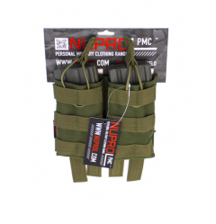 NP PMC M4 Double Open Mag Pouch - Green