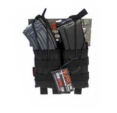 NP PMC AK Double Open Mag Pouch - Black