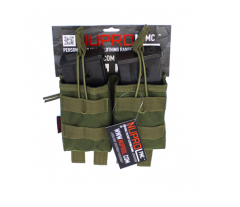 NP PMC G36 Double Open Mag Pouch - Green