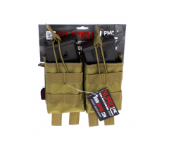 NP PMC G36 Double Open Mag Pouch - Tan