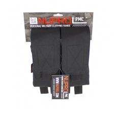 NP PMC M4 Double Flap Lid Mag Pouch - Black
