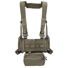 PMC Micro D Chest Rig - Green