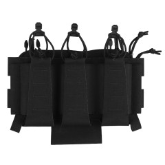 NP PMC M4 Triple Open Mag Pouch V2 - Black