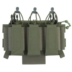 NP PMC M4 Triple Open Mag Pouch V2 - Green