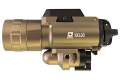 Nuprol NX400 Pro Pistol Torch & Laser - Tan