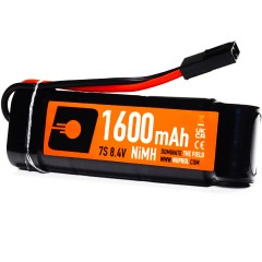 NiMH Battery 1600mAh 8.4v (STK|Small Tamiya) 