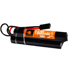 NiMH Battery 1600mAh 9.6v (DBL|Small Tamiya) 