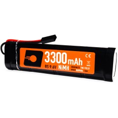 NiMH Battery 3300mAh 9.6v (STK|Small Tamiya) 