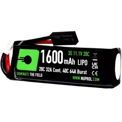 LiPo Battery 1600mAh 11.1v 20c (STK|Small Tamiya) 