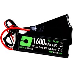 LiPo Battery 1600mAh 11.1v 20c (TPL|Small Tamiya) 
