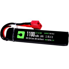LiPo Battery 1100mAh 7.4v 20c (STK|Deans) 