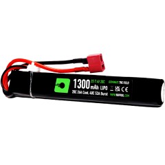 LiPo Battery 1300mAh 7.4v 20c (STK|Deans) 