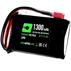 LiPo Battery 1300mAh 11.1v 20c (PEQ|Deans) 