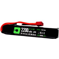 LiPo Battery 2200mAh 7.4v 20c (STK|Deans) 