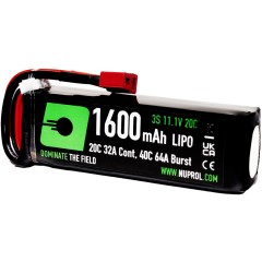LiPo Battery 1600mAh 11.1v 20c (STK|Deans) 