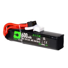 LiPo Battery 600mAh 11.1v 20c (PDW|Mini Deans) 