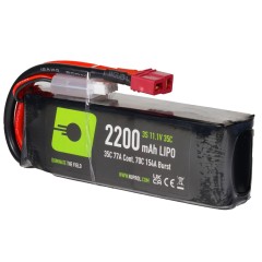LiPo Battery 2200mAh 11.1v 35c (STK|Deans) 