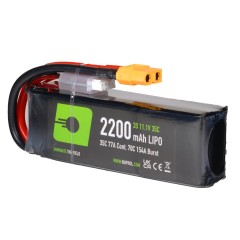 LiPo Battery 2200mAh 11.1v 35c (STK|XT60) 