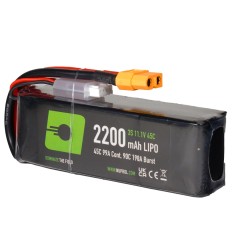 LiPo Battery 2200mAh 11.1v 45c (STK|XT60) 