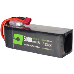 LiPo Battery 5000mAh 18.5v 35c (STK|Deans) 