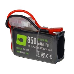 LiPo Battery 850mAh 11.1v 30c (STK|JST) 