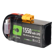 LiPo Battery 1550mAh 14.8v 150c (STK-Alu|XT60) 