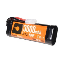NiMH Battery 3000mAh 7.2v (STK|Large Tamiya) 