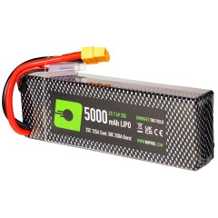 LiPo Battery 5000mAh 7.4v 25c (HS|XT60) 