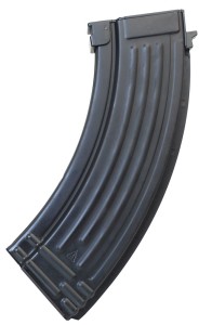 LCK47 (AK47) Magazine Folded Metal AEG (Mid-Cap|130R) (Black)
