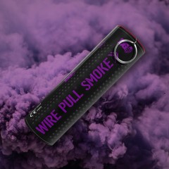 Wire Pull Smoke Grenade (Single Vent) (~90s; 0.6g/s) (Purple)